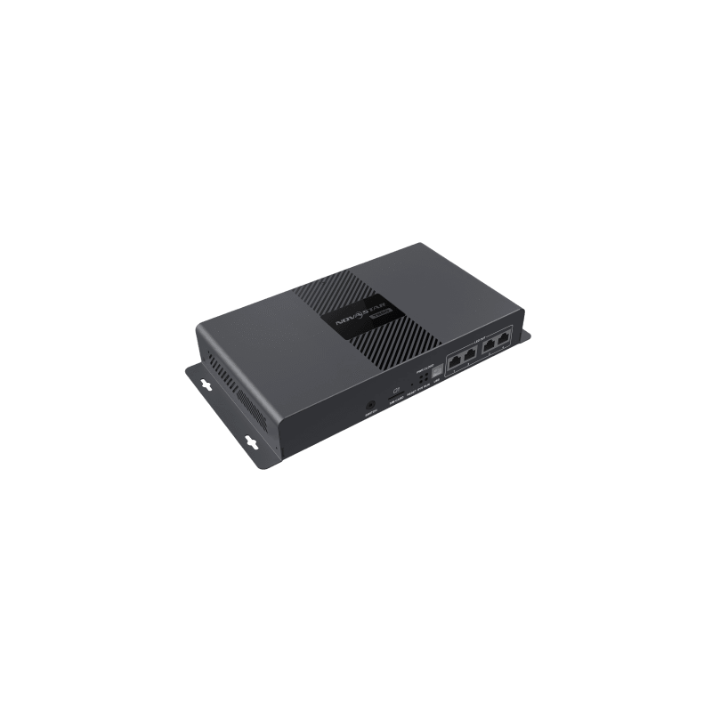 Reproductor Multimedia TB60 / 4K Ultra HD / 4 Puertos Gigabit Ethernet / 2.3M Píxeles de Carga / Control Cloud / Wi-Fi 2.4 GHz / HDMI 1.3 / Audio Estéreo / Android 11