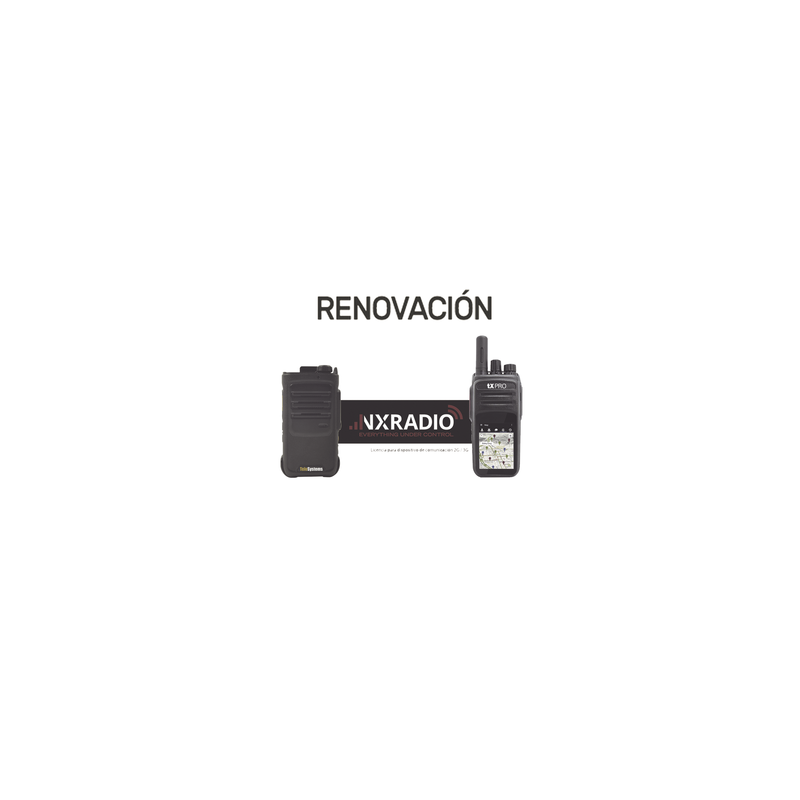 Renovacion NXRADIOTERMINAL
