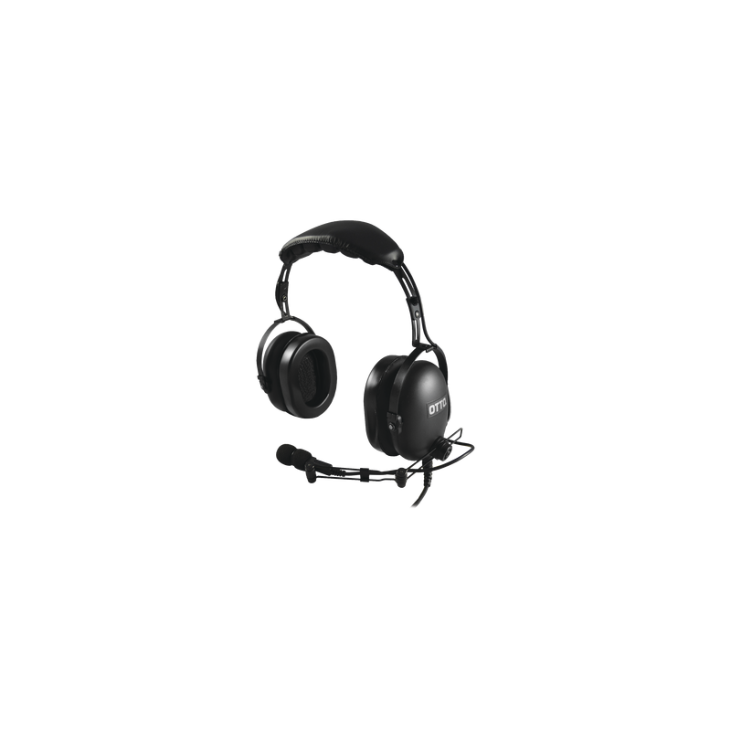 Diadema Heavy Duty sobre la cabeza para KENWOOD NX240/340/220/320/420, TK-3230/3000/3402/3312/3360/3170