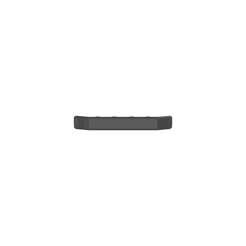 Unión Recta Canaleta Piso PANDUIT AFR4BCBL6 Negro