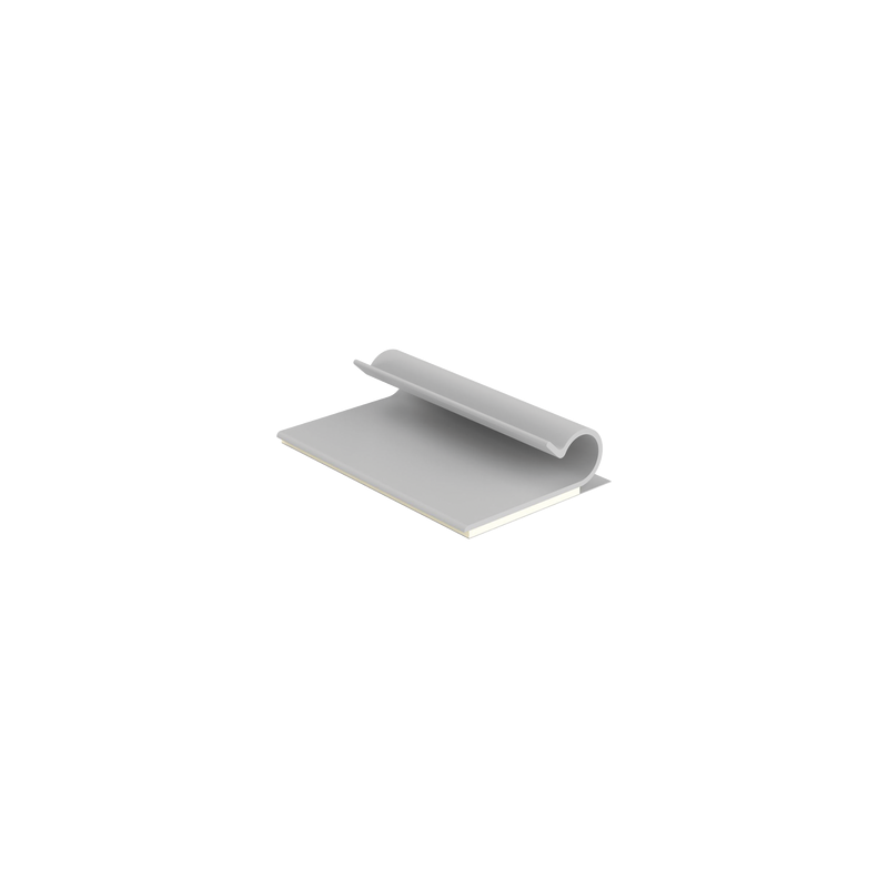 Clip Adhesivo Tipo J Panduit para Cables 6.4mm, Gris, 100pz | Precio México - Envío Inmediato | LM Soluciones
