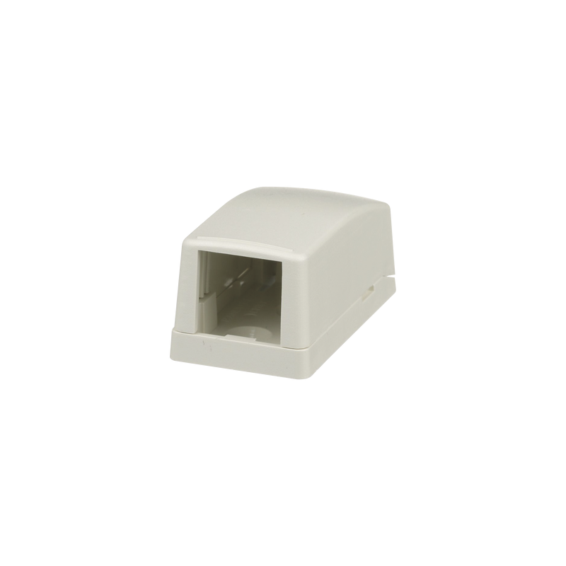 Caja Montaje Superficie PANDUIT 1 Módulo Blanco Mate