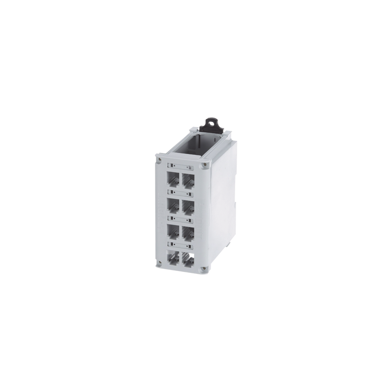 Panel de Parcheo Modular 8 Puertos, Riel DIN, PANDUIT | Precio México - Envío Inmediato | LM Soluciones
