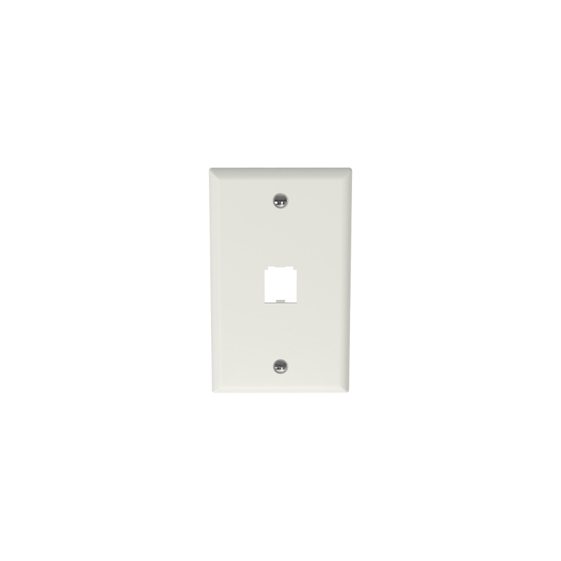 Placa Pared Panduit Mini-Com 1 Puerto Blanco Mate | Precio México - Envío Inmediato | LM Soluciones
