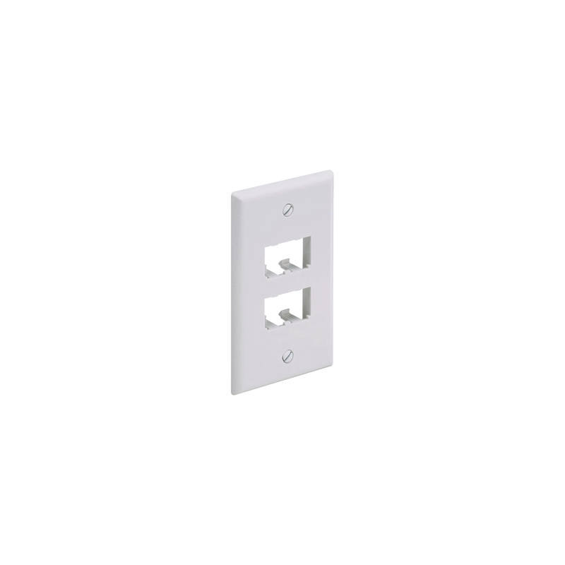 Placa de Pared Panduit 4 Puertos Blanco Mate | Precio México - Envío Inmediato | LM Soluciones