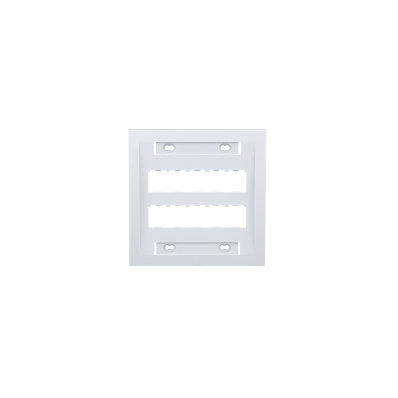 Placa de Pared Vertical Panduit 10 Puertos Mini-Com Blanco