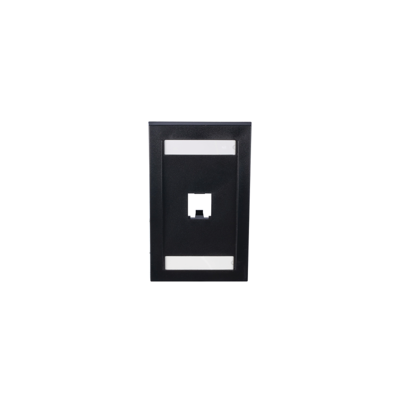 Placa de Pared Panduit 1 Puerto Mini-Com Negra | Precio México - Envío Inmediato | LM Soluciones