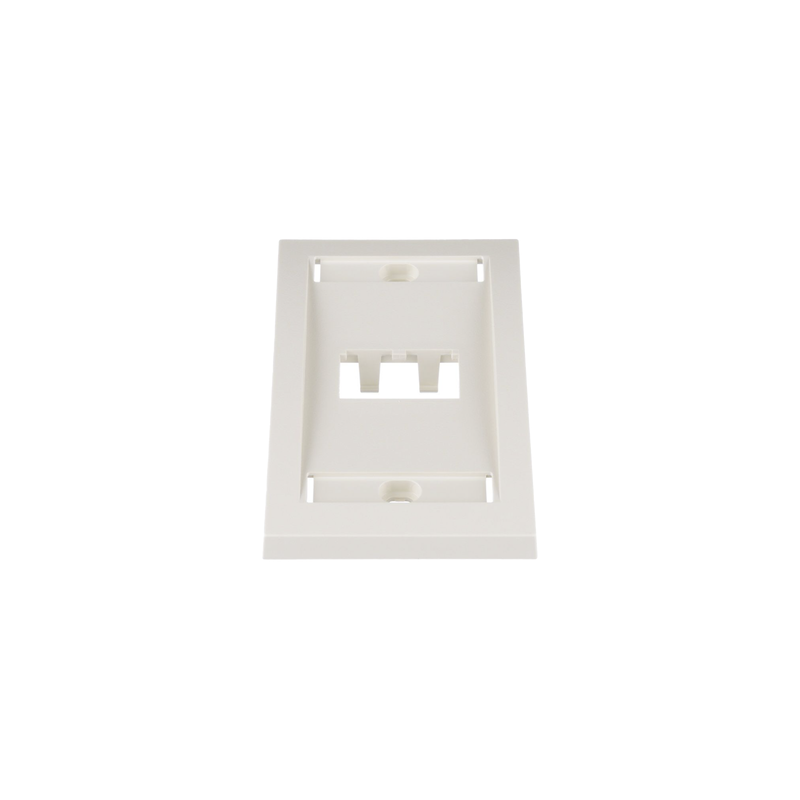Placa de Pared Panduit 2 Puertos Mini-Com Blanco Mate | Precio México - Envío Inmediato | LM Soluciones
