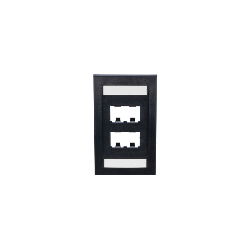 Placa de Pared 4 Puertos Mini-Com Panduit | LM Soluciones