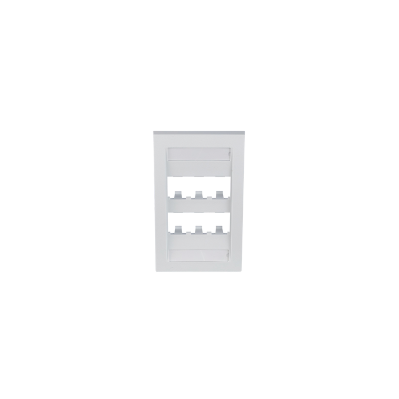 Placa de Pared Panduit 6 Puertos Ejecutiva Blanca | Precio México - Envío Inmediato | LM Soluciones