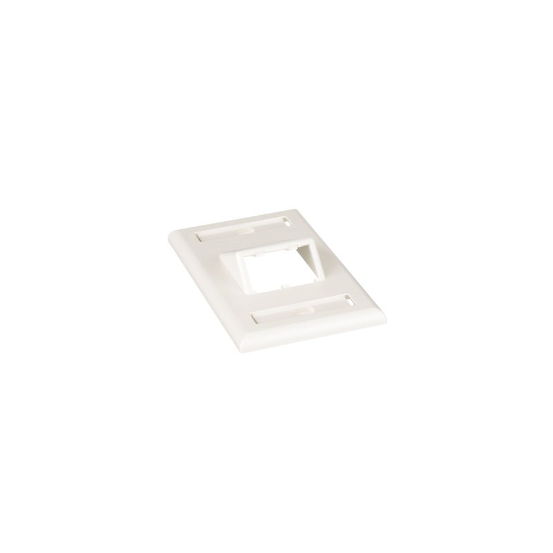Placa de Pared Panduit 2 Puertos Mini-Com Blanco | Precio México - Envío Inmediato | LM Soluciones