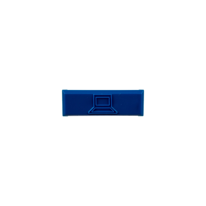 Iconos de Datos Panduit para Jacks Mini-Com Azul | Precio México - Envío Inmediato | LM Soluciones