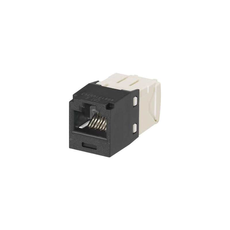 Conector Jack RJ45 Cat6 Mini-Com Panduit Negro | LM Solucion | Precio México - Envío Inmediato | LM Soluciones