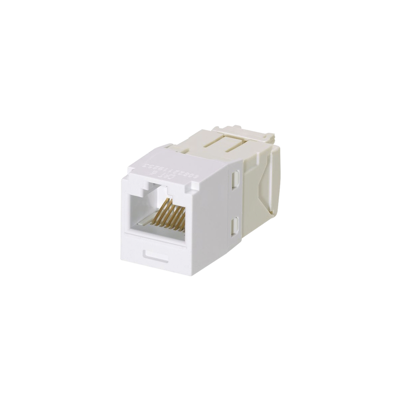 Conector Jack RJ45 Mini-Com Cat6 Blanco Panduit - LM Solucio | Precio México - Envío Inmediato | LM Soluciones