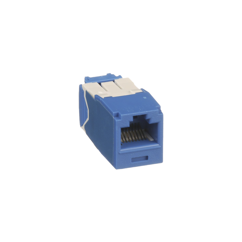Jack RJ45 Panduit Mini-Com Cat6A Azul | Precio México - Envío Inmediato | LM Soluciones