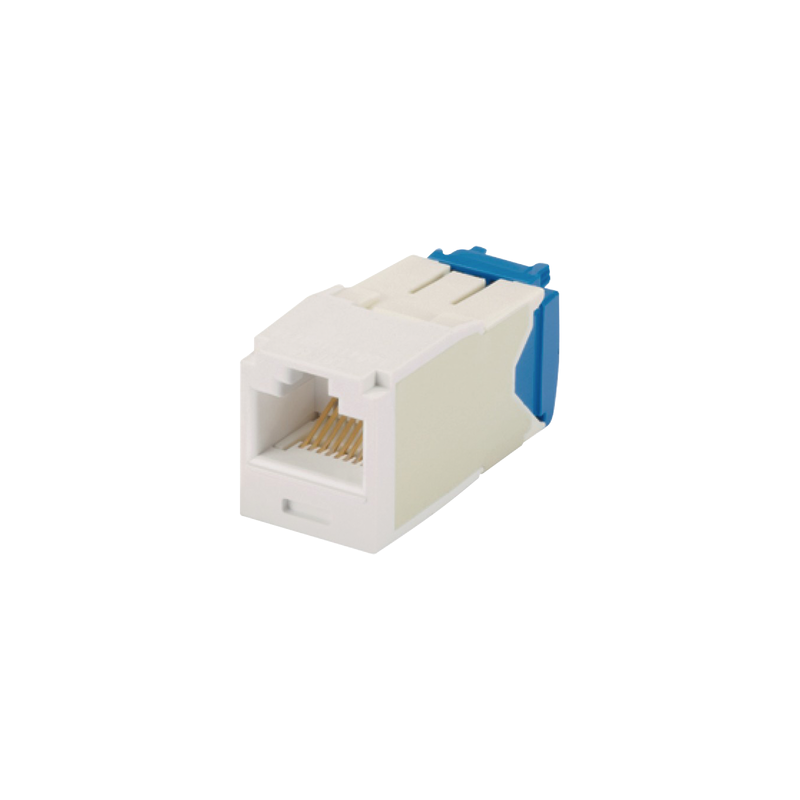 Conector Jack RJ45 Panduit Cat6A Blanco | LM Soluciones