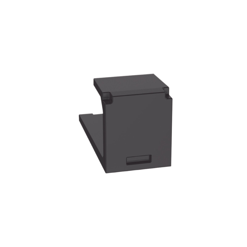 Tapa Ciega Mini-Com Panduit Negra | LM Soluciones
