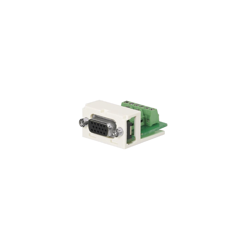 Conector Sub-D 15 Pines Atornillable Panduit Blanco Mate | Precio México - Envío Inmediato | LM Soluciones
