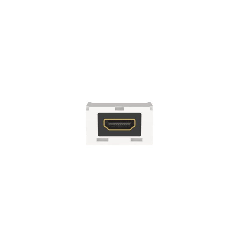 Acoplador HDMI Panduit Módulo Mini-Com Hembra a Hembra Blanc