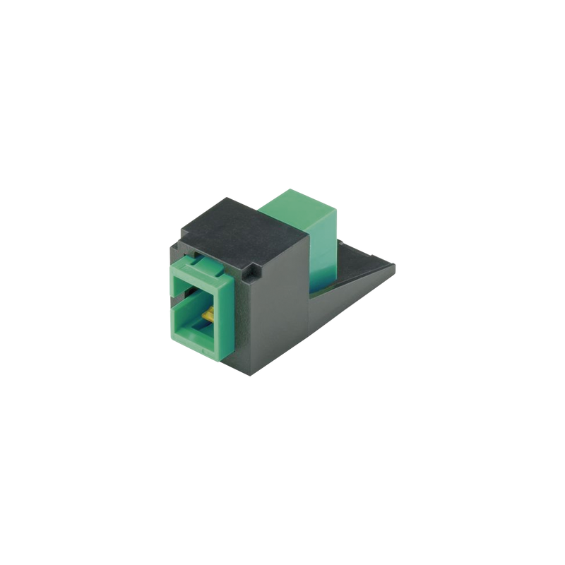 Módulo Acoplador SC/APC Simplex Monomodo OS1/OS2, Mini-Com,