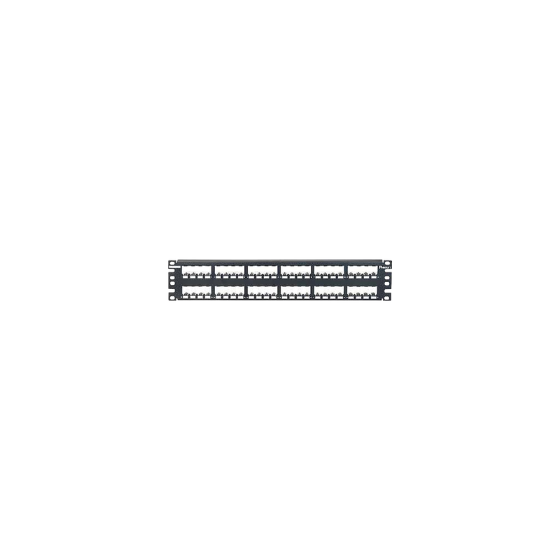Panel de Parcheo Modular Mini-Com Panduit 48 Puertos 2UR Bli | Precio México - Envío Inmediato | LM Soluciones