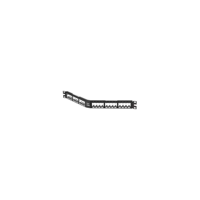 Patch Panel Angulado 24 Puertos Mini-Com Panduit 1UR | Precio México - Envío Inmediato | LM Soluciones