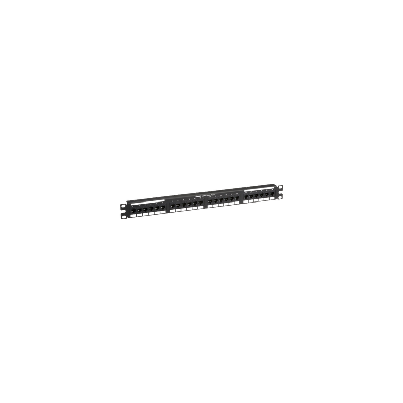 Panel de Parcheo Cat5e 24 Puertos 1UR Plano - PANDUIT