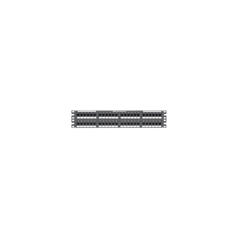 Panel de Parcheo 48 Puertos Cat6 Plano PANDUIT 2UR | Precio México - Envío Inmediato | LM Soluciones
