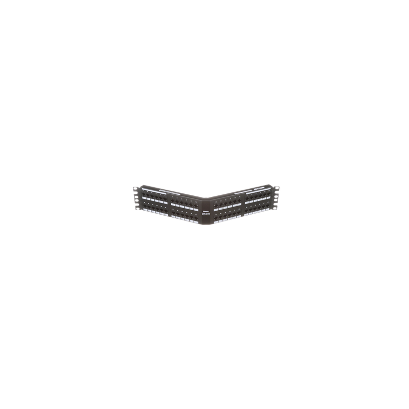 Panel de Parcheo Panduit Cat6 48 Puertos 2UR Angulado