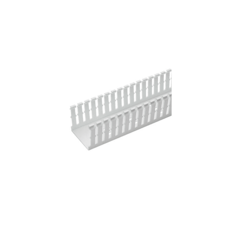 Canaleta Ranurada PVC Panduit 32x79mm Blanca | LM Soluciones