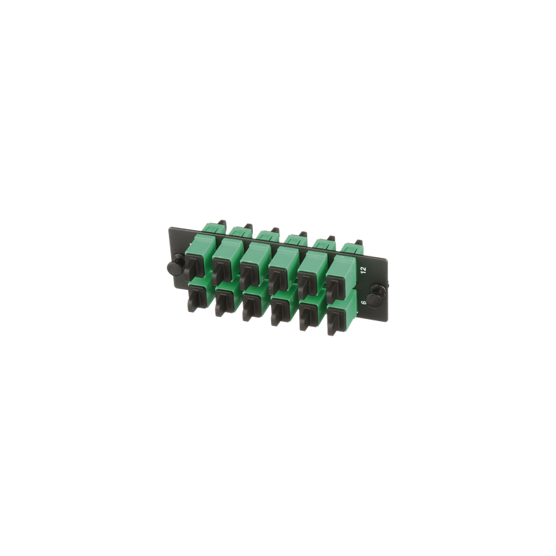 Placa Acopladora Fibra Óptica FAP 12 SC/APC PANDUIT - Monomo | Precio México - Envío Inmediato | LM Soluciones