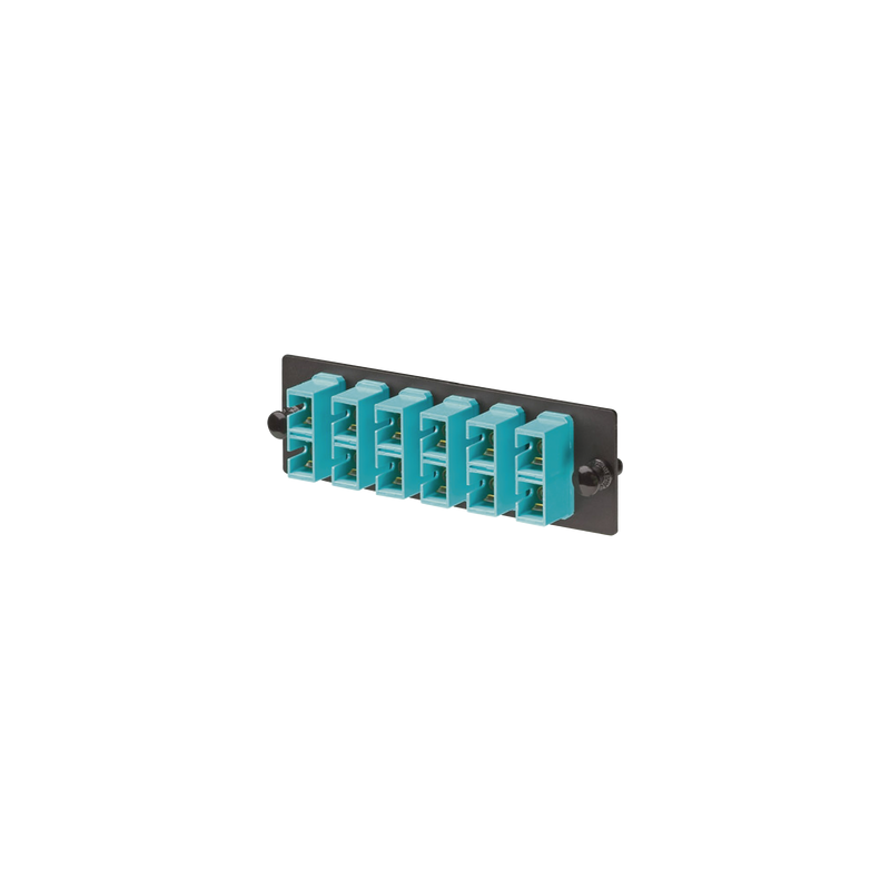 Placa Acopladora Fibra Óptica PANDUIT 6 SC Duplex OM3/OM4 | Precio México - Envío Inmediato | LM Soluciones