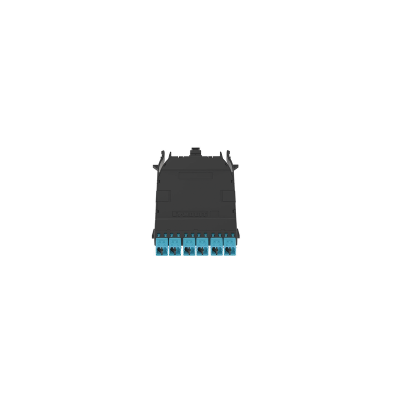 Cassette HD Flex Panduit 12 Fibras OM4, MPO a LC Duplex, Aqu | Precio México - Envío Inmediato | LM Soluciones