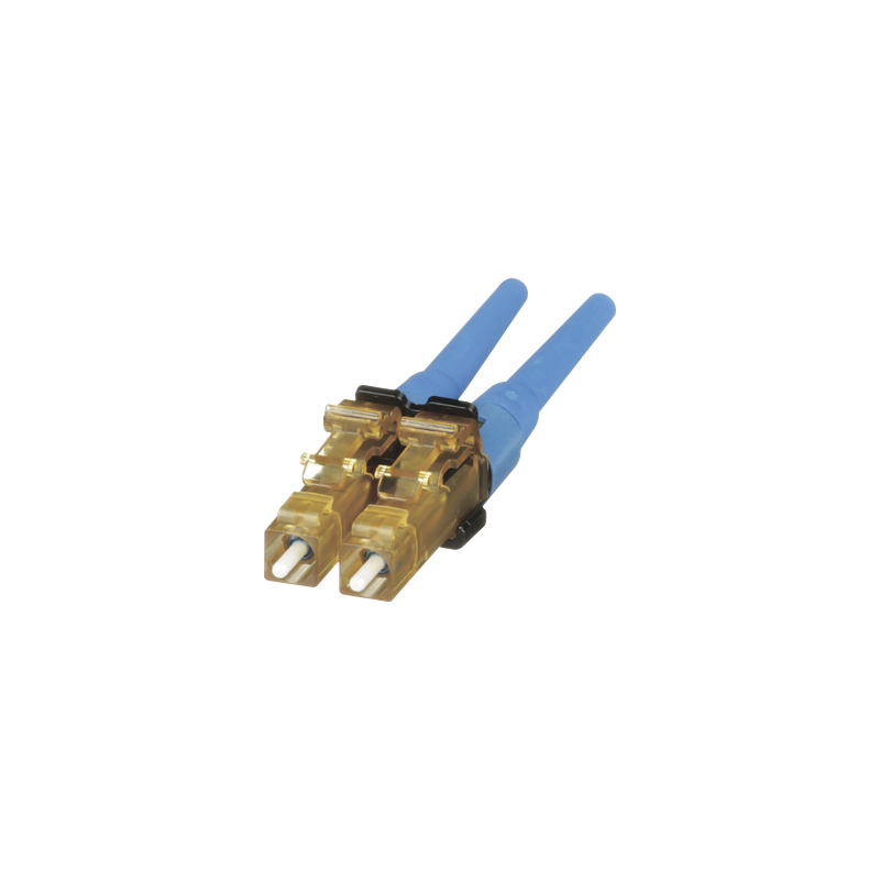 Conector Fibra LC Duplex OptiCam Monomodo OS2 Panduit Azul