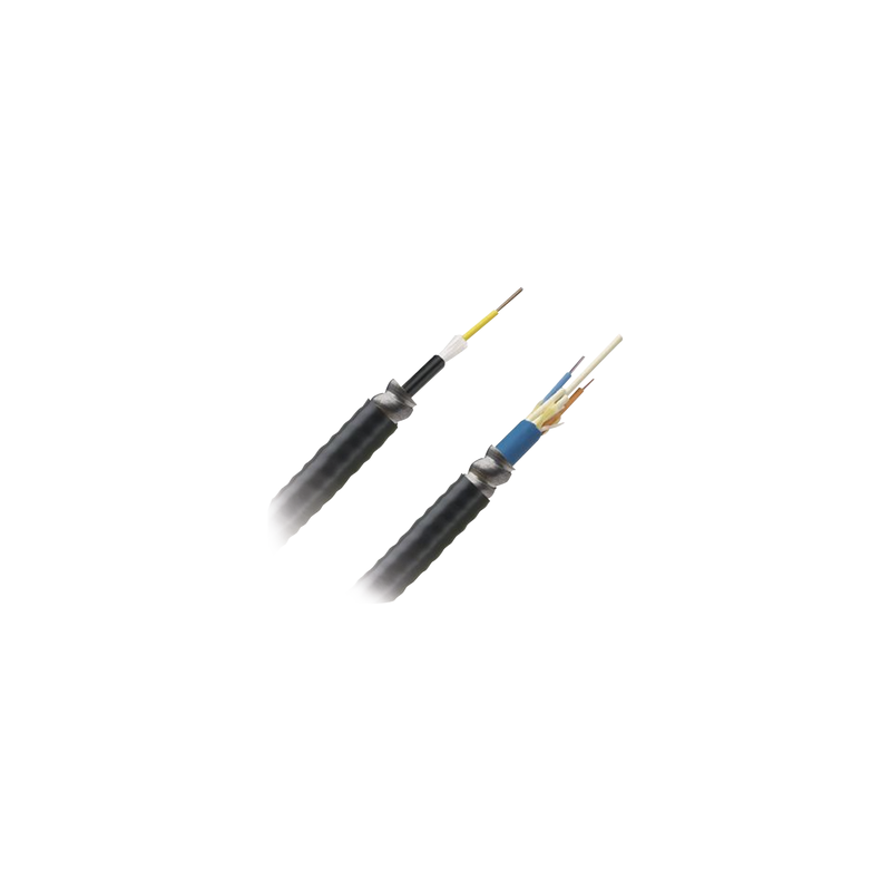 Cable Fibra Óptica 12 Hilos Multimodo OM4 Armado OFCR Pandui