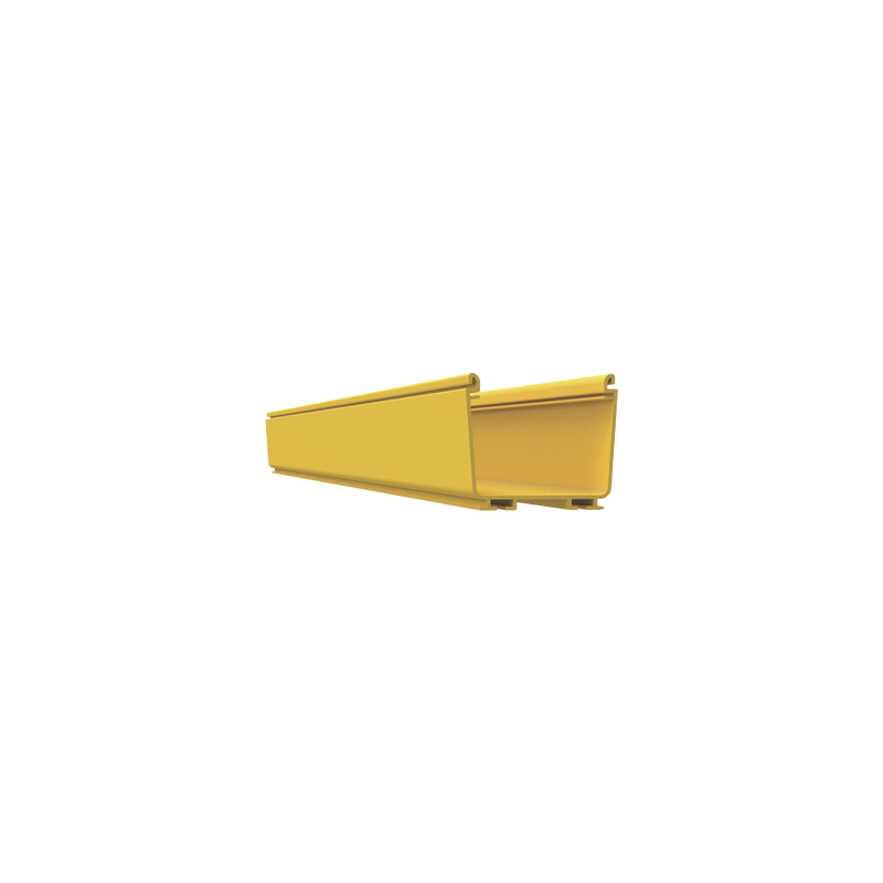 Canaleta FiberRunner 4x4 PVC Rígido Amarillo 2m Panduit