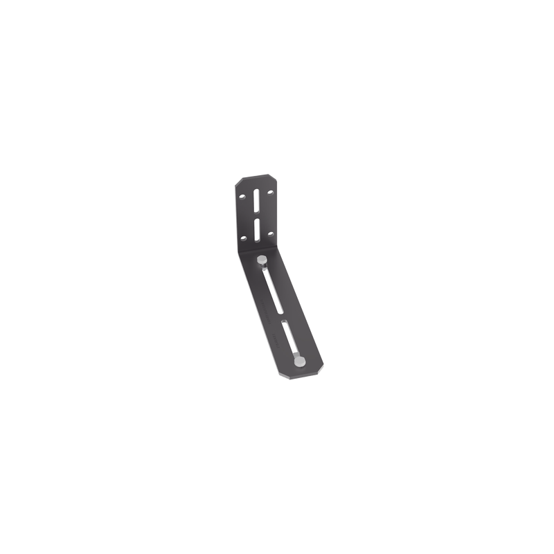 Soporte en L para Canaletas FiberRunner 4X4 o 6x4, Negro | Precio México - Envío Inmediato | LM Soluciones