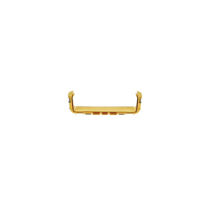 Cople para Canaleta FiberRunner 12X4 Amarillo Panduit