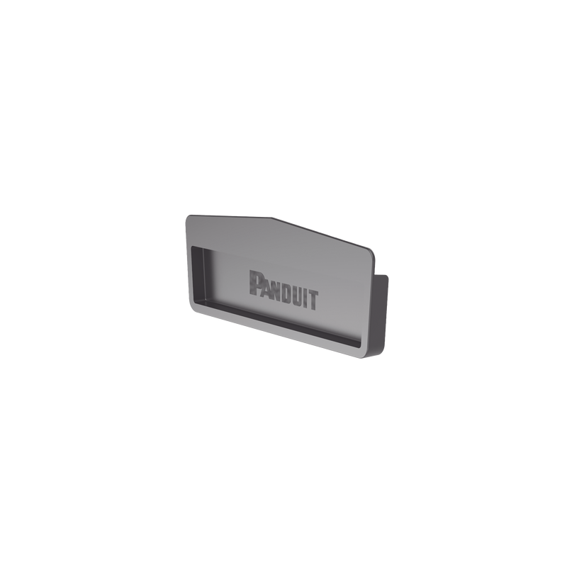 Tapa Final Canaleta FiberRunner 12x4 Negro Panduit