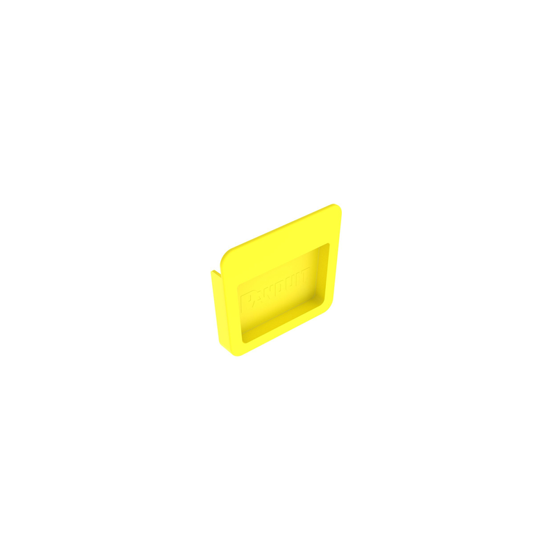 Tapa Final Canaleta FiberRunner 4x4 Amarillo PANDUIT | Precio México - Envío Inmediato | LM Soluciones