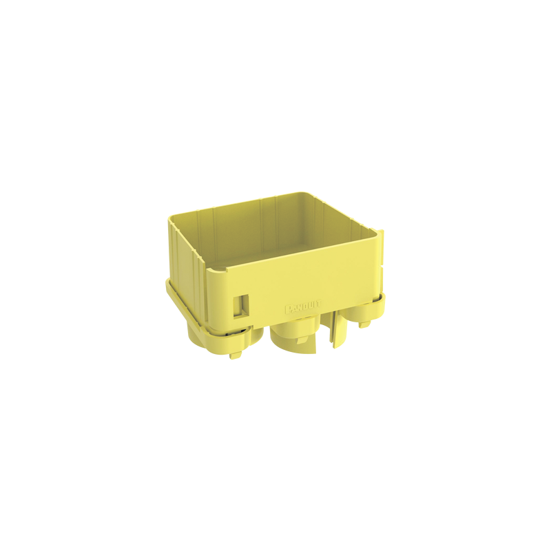 Tapa con 2 Salidas 1.5in FiberRunner 4x4 Panduit | Precio México - Envío Inmediato | LM Soluciones