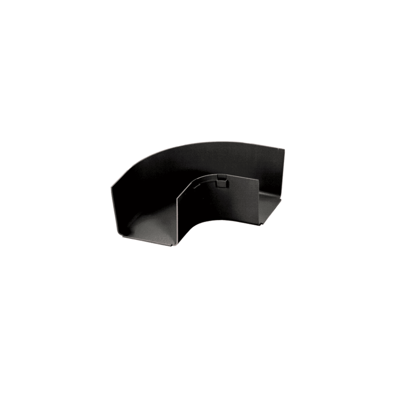 Ángulo Recto 90° Horizontal para Canaleta Panduit 4x4 Negro | Precio México - Envío Inmediato | LM Soluciones
