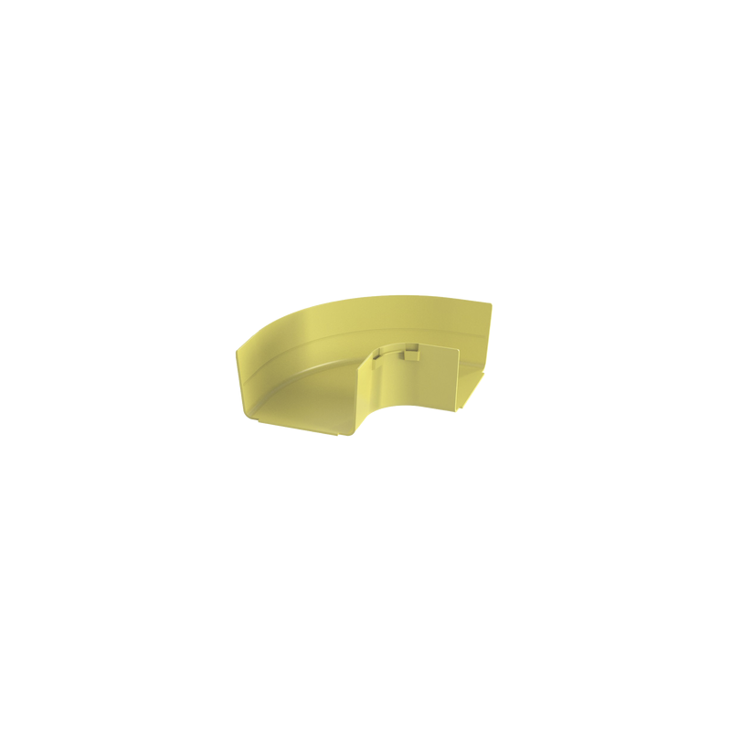 Ángulo Recto 90º Horizontal FiberRunner 6X4 Amarillo Panduit