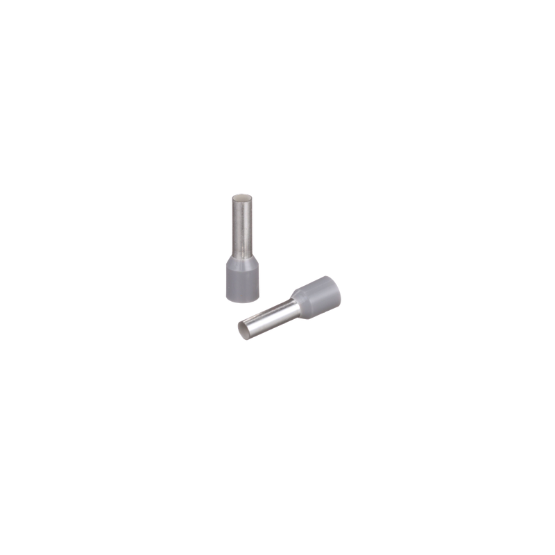 Ferrule Aislado PAN-TERM 12 AWG Panduit Gris 500 pzas