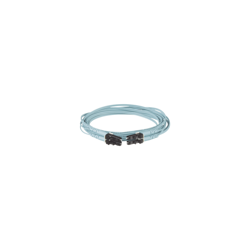 Jumper Fibra Óptica OM3 LC-LC Duplex 25m Aqua PANDUIT
