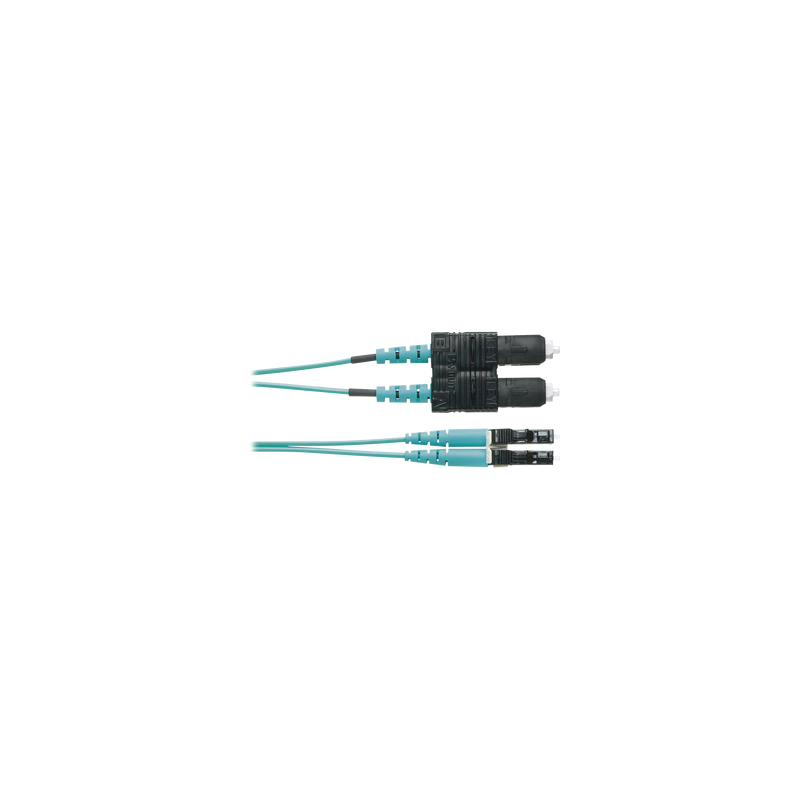 Jumper Fibra Óptica OM3 LC-SC Duplex 1m PANDUIT | Precio México - Envío Inmediato | LM Soluciones