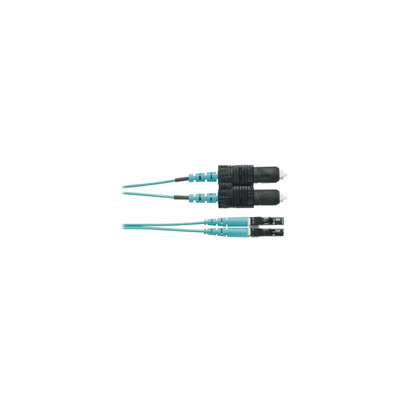 Jumper Fibra Óptica Multimodo OM4 3m LC-SC Duplex Panduit | Precio México - Envío Inmediato | LM Soluciones