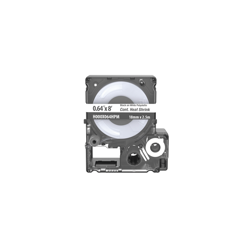 Casete Tubo Termocontráctil Panduit 16.3mm Blanco 2.4m