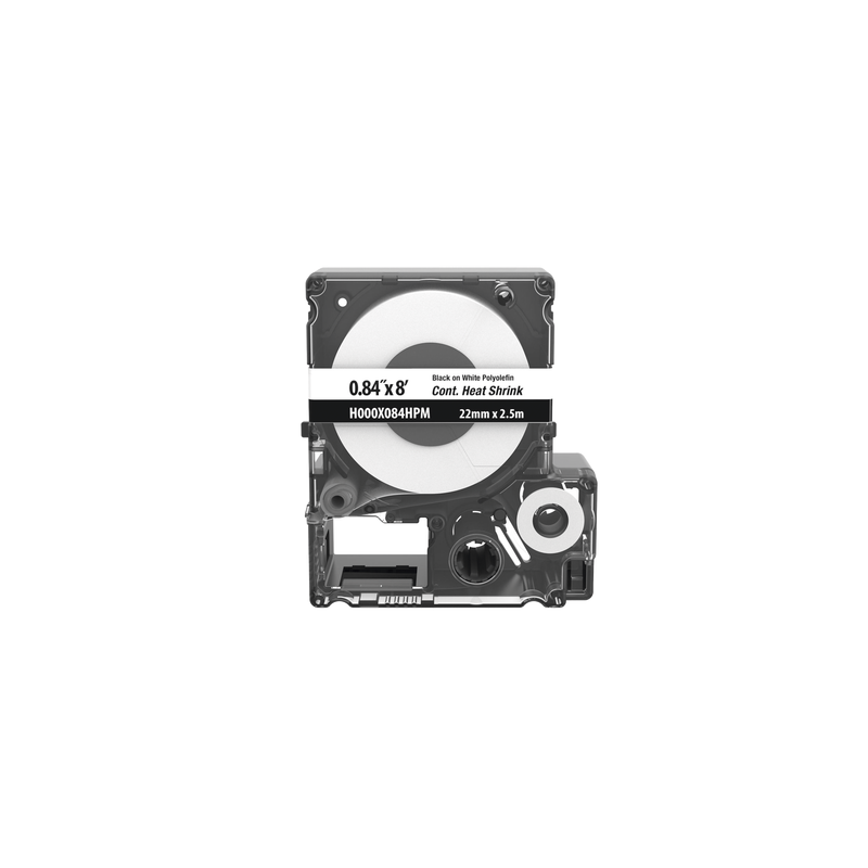 Casete Etiquetas Poliolefina Termocontráctil 21.3mm x 2.4m B