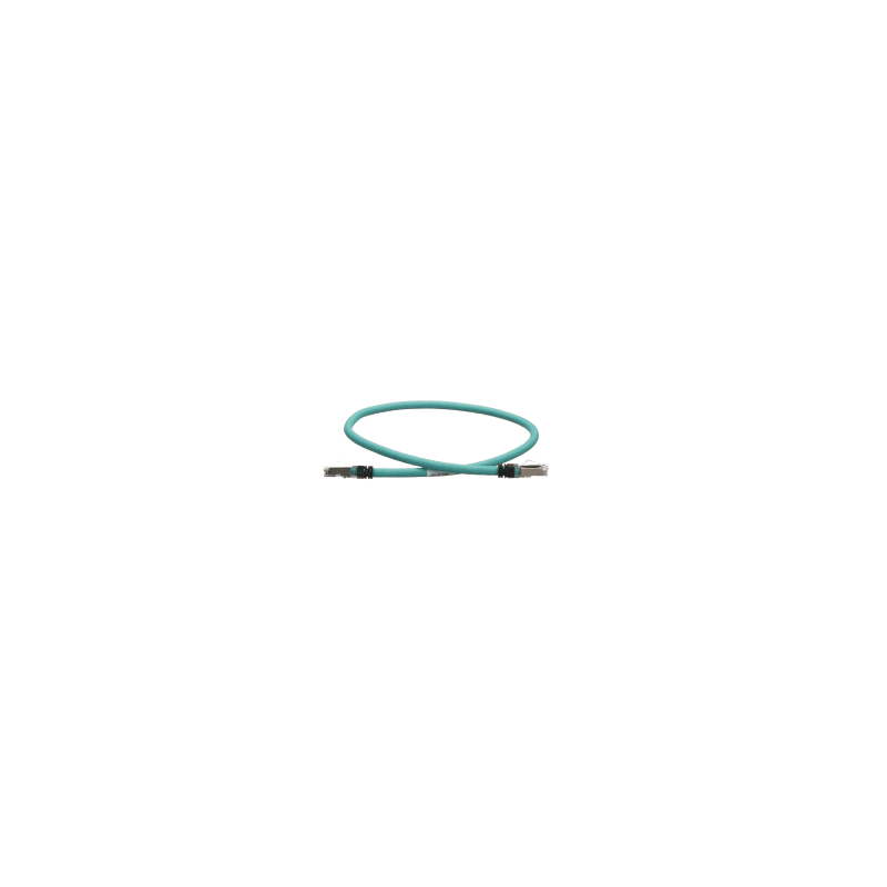 Patch Cord Cat5e Industrial Panduit 600V 60cm Aqua